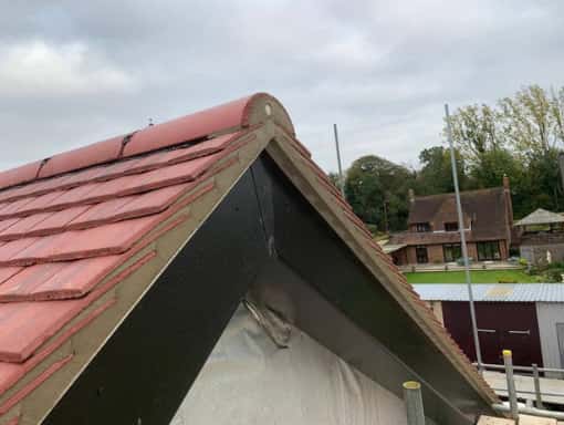 This is a photo of a roof recently installed carried out in Gillingham, Kent Works have been carried out by Gillingham Roofing